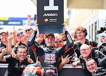 Moto2-Leader Manuel Gonzalez