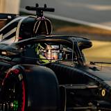 Sergio Perez im neuen Cadillac-Ferrari