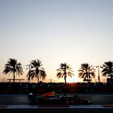 Yuki Tsunoda in Abu Dhabi