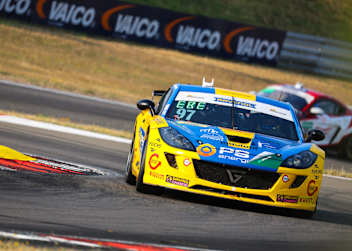 Das schwedische KRT Racing-Team sorgt in der ADAC GT4 Germany für Action