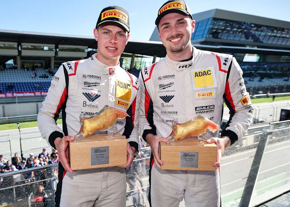 Colin Jamie Bönighausen (rechts) siegte auf dem Red Bull Ring