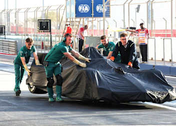 Aston Martin erlebt in Bahrain einen grottenschlechten Test