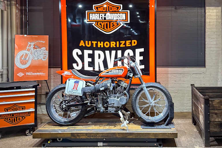 DIe ikonische Harley-Davidson XR-750