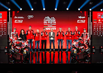 Tradition: Ducati-Teamvorstellung in Madonna di Campiglio