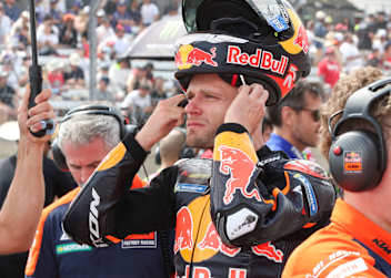 Brad Binder war deutlich langsamer als seine KTM-Markenkollegen
