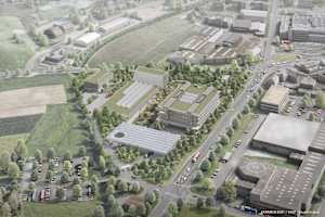 So soll der neue Formel-1-Campus von Audi aussehen