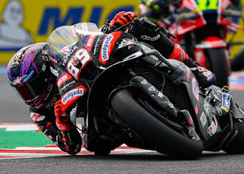 Einer vor vier schnellen Aprilia-Piloten in Ungarn: Jorge Martin