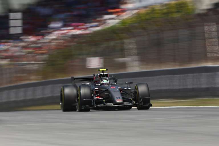 Gabriel Bortoleto im Audi