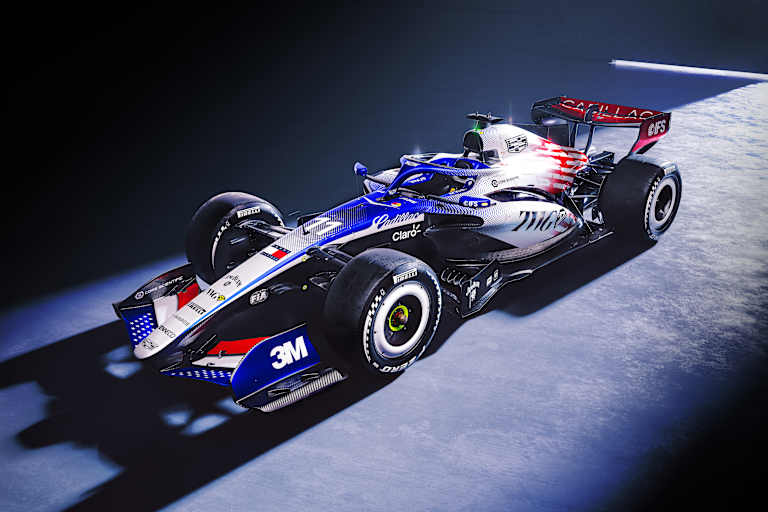 Cadillac feiert das US-Jubiläum in Silverstone mit einem Speziallook