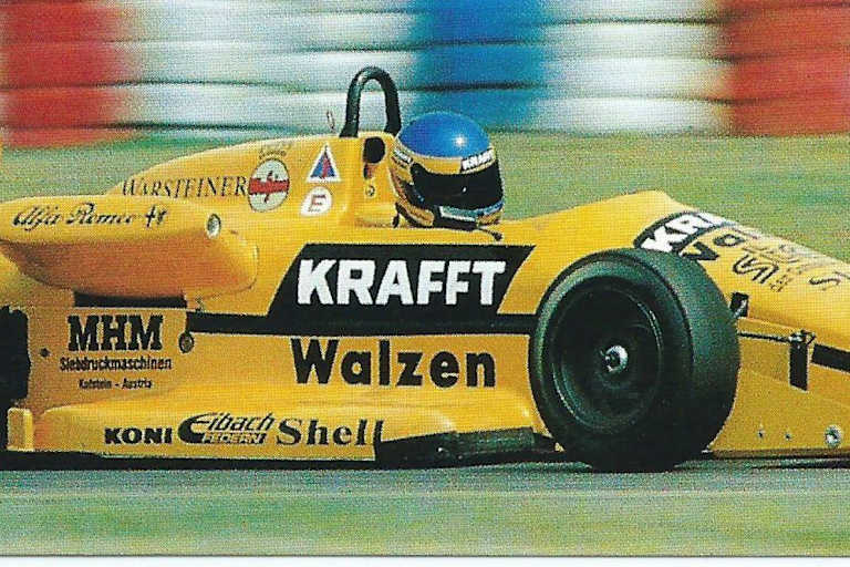 Karl Wendlinger siegt 1989 mit Krafft-Unterstützung im F3-Titelkampf 