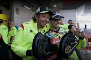 Valentino Rossi und Fabio Di Giannantonio