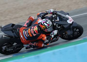 KTM-Pilot Enea Bastianini auf der Ducati Panigale V4S