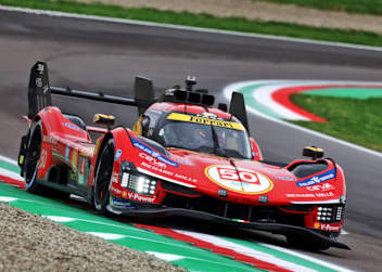 Der Ferrari 499P von Fuoco/Molina/Nielsen