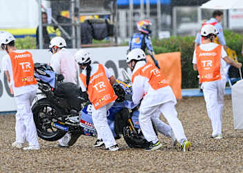 Alex Marquez fuhr bravourös – bis der Regen kam