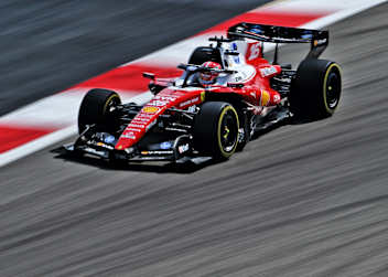 Charles Leclerc im Ferrari