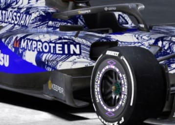 Den Fans gefiel die «Flow State»-Lackierung am Besten Williams 