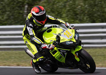 Bruno Ieraci holte das erste Sportbike-Podest für Triumph