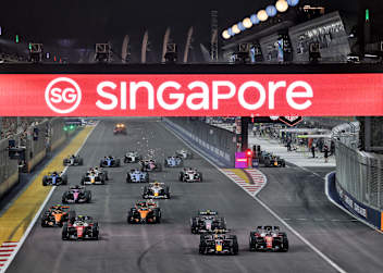 Start zum Singapur-GP