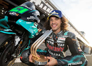 Franco Morbidelli erlebte 2020 eine sehr erfolgreiche Saison