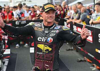 Daumen hoch: Sam Lowes wurde Zweiter