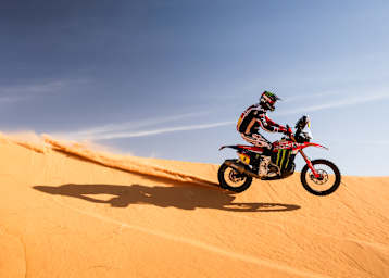 Ricky Brabec geht mit seinem ersten Etappensieg in die Dakar-Pause