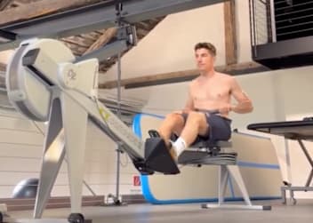 Maverick Vinales im Red Bull Athlete Performance Center