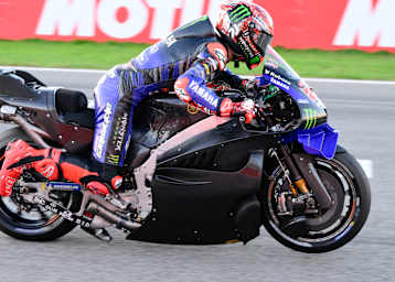 Fabio Quartararo mit der V4-Yamaha für 2026