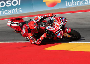 Weltmeister Marc Marquez gab im FP1 das Tempo vor