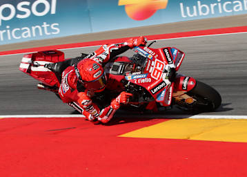 Weltmeister Marc Marquez gab im FP1 das Tempo vor
