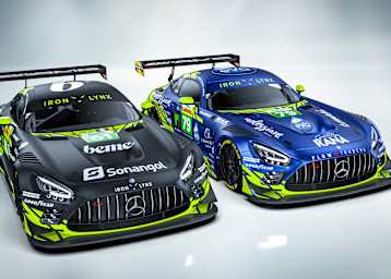 Die beiden Mercedes-AMG LMGT3 von Iron Lynx für 2026