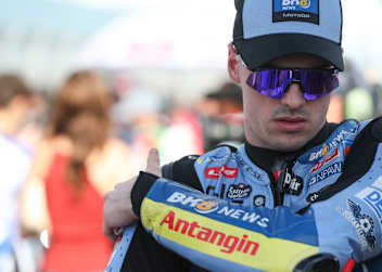 Fermin Aldeguer setzte sich beim Comeback stark in Szene