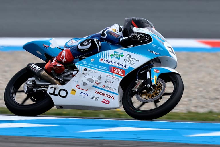 Louis Wolff fährt seine erste Saison mit der Honda