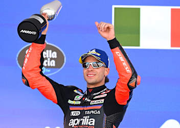 Auch als Zweiter ein Sieger: WM-Leader Marco Bezzecchi