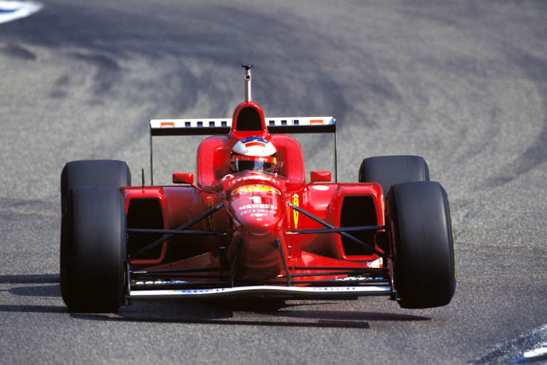 Michael Schumacher im Ferrari F310