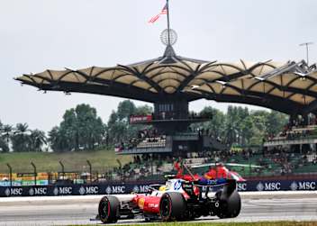 Lewis Hamilton in Sepang