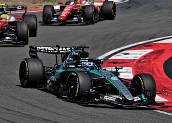 George Russell weiss: Ferrari ist im Renntrimm nah dran 