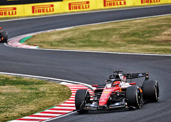 Charles Leclerc in Suzuka