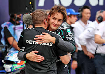 George Russell bestätigte im Melbourne-Qualifying die starke Mercedes-Form 