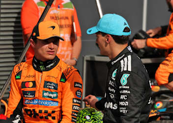 Lando Norris und George Russell