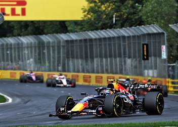 Isack Hadjar in Melbourne