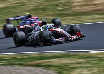 Oliver Bearman in Japan vor dem Unfall