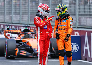 Charles Leclerc und Oscar Piastri