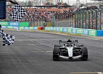 Kimi Antonelli fuhr in Suzuka als Erster über die Ziellinie
