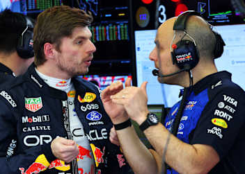 Max Verstappen und Gianpiero Lambiase