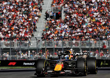 Max Verstappen in Kanada
