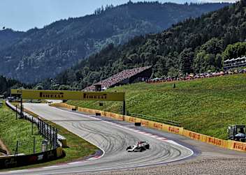 Isack Hadjar letztes Jahr auf dem Red Bull Ring