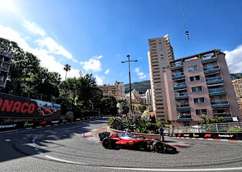 Unterwegs auf heimischem Boden: Charles Leclerc in Monaco