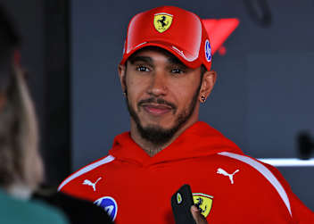 Lewis Hamilton in Budapest