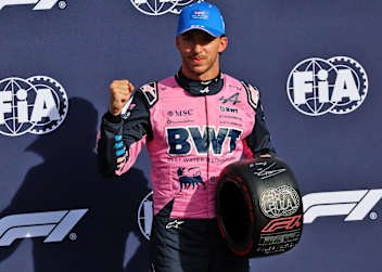 Pierre Gasly nach seiner ersten Formel-1-Pole