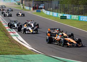 Lando Norris und Oscar Piastri in Monza